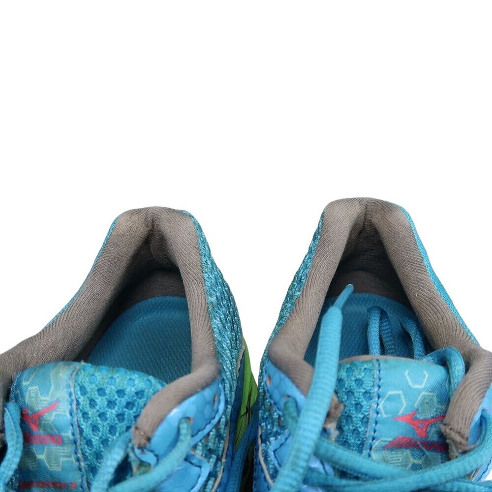 Mizuno Shoes Womens 8 Athletic Running Wave Inspire 9 Sport Trainer Active Blue - Picture 13 of 13